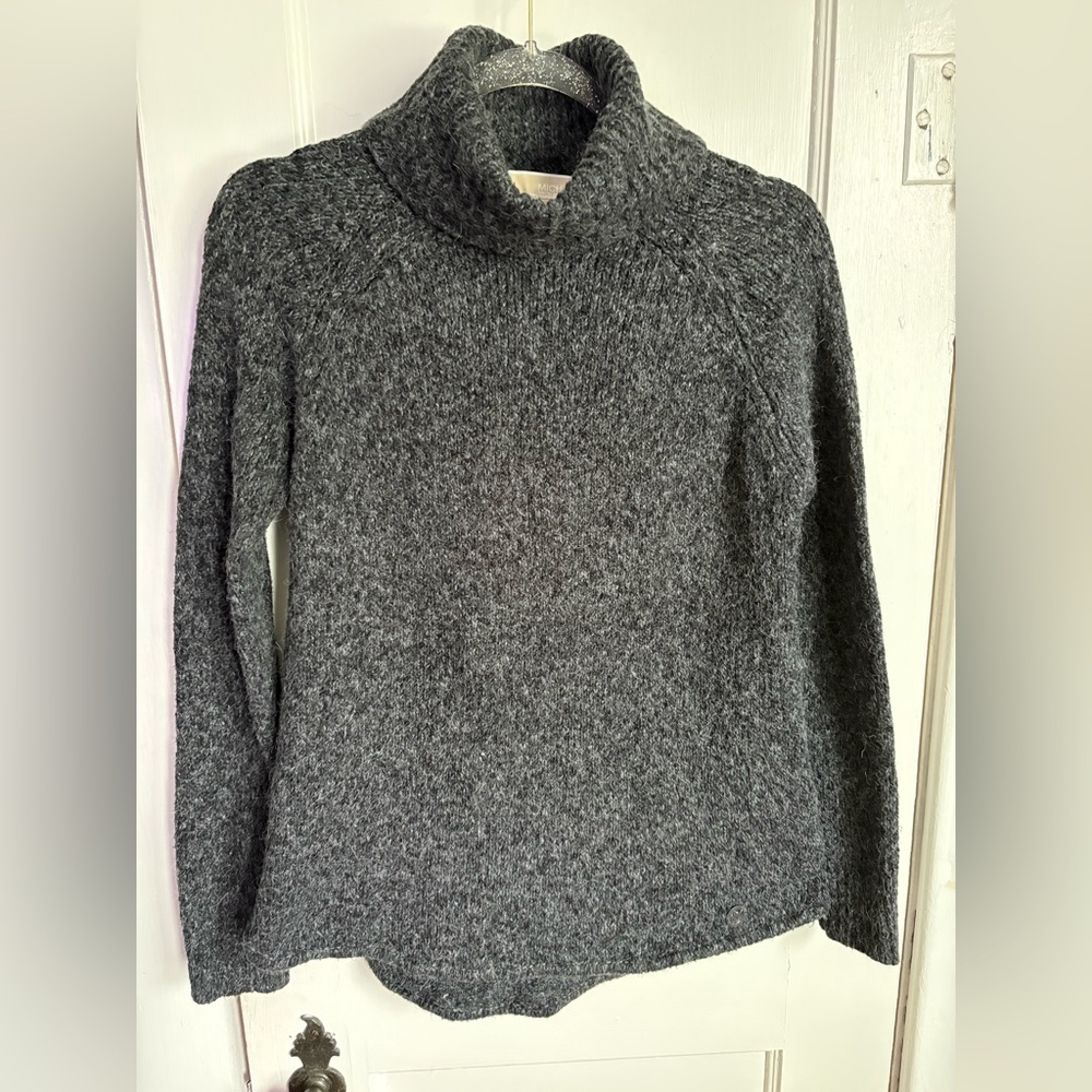 Michael Kors Charcoal Turtleneck Sweater